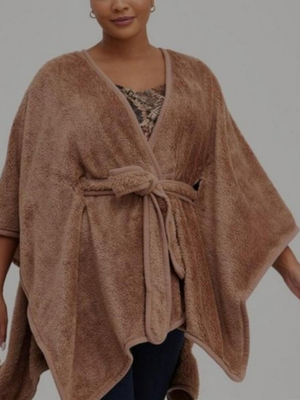 Torrid Women's Brown and Tan Coat